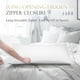 thumbnail image 5 of Funda de almohada refrescante para dormir de lado, almohada curvada de bambú, 5 of 7