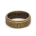 thumbnail image 4 of Stainless Steel Ring Ancient Bronze Size 8 9 10 11 12 Stylish Simple Personality Accessories Ring Stylish Ring, 4 of 5
