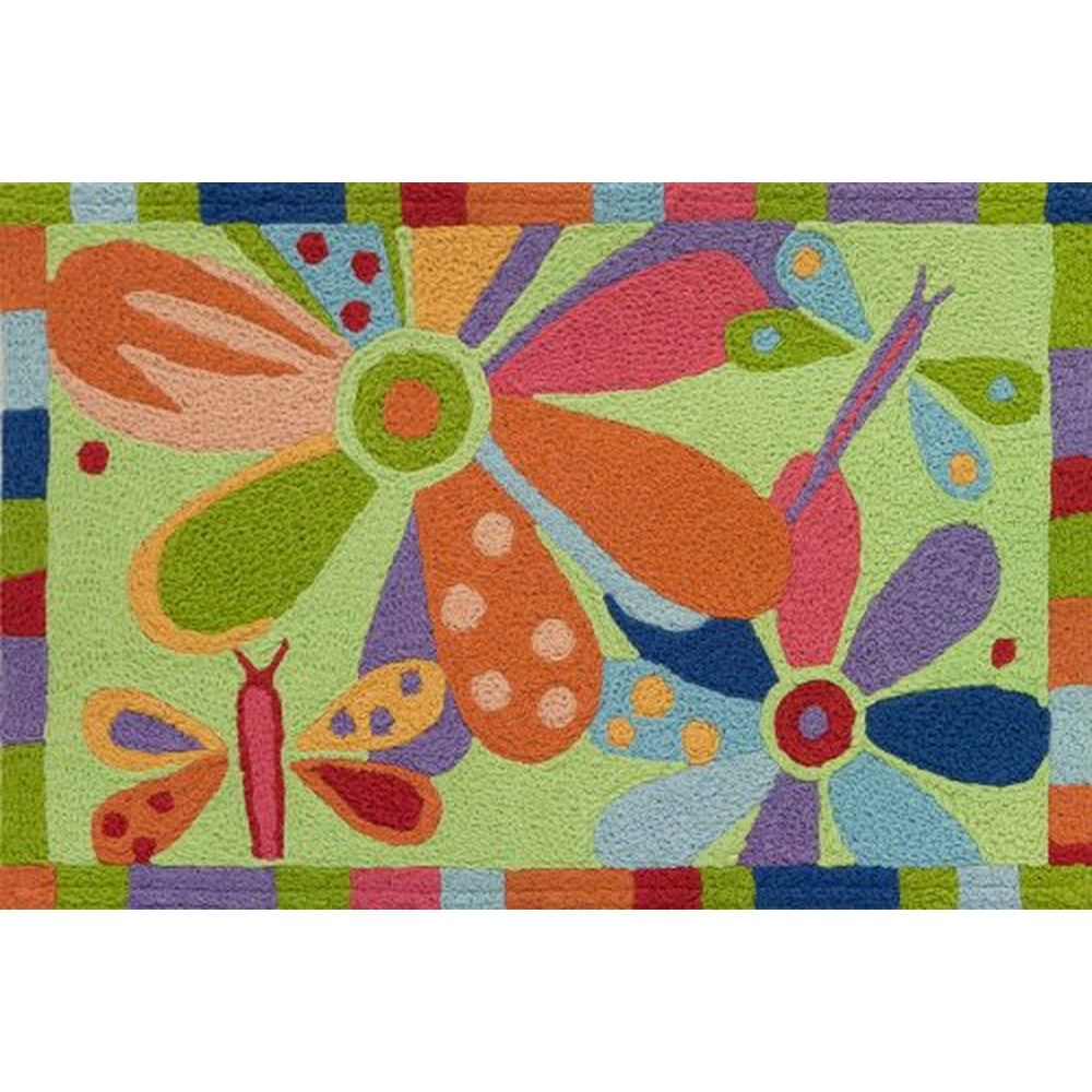 Jellybean Rug Cellophane Garden