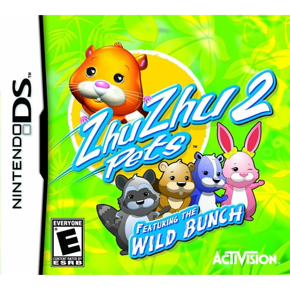Zhu Zhu Pets Wild Bunch, Activision, Nintendo DS, 047875764408