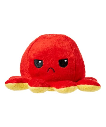 reversible angry octopus plush