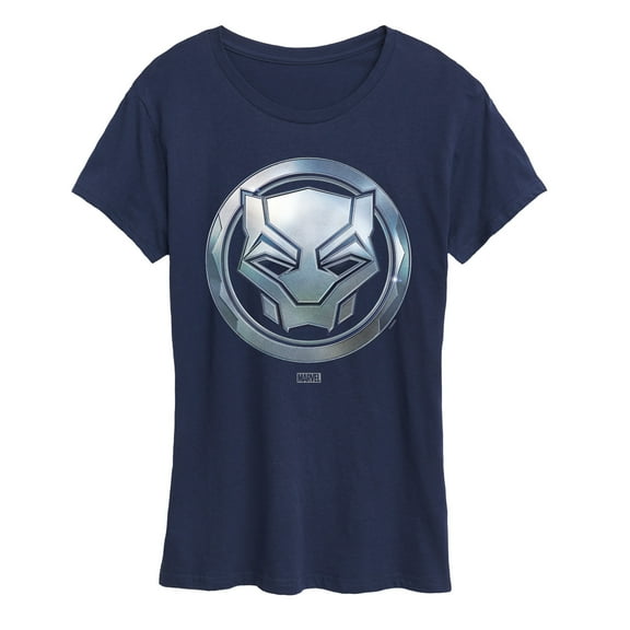 Marvel Black Panther - Circle Logo - Women's Short Sleeve Graphic T-Shirt