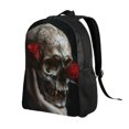 thumbnail image 2 of Easygdp Realistic Rose Skull Mochila Versátil y Elegante: Comodidad, Almacenaje y Durabilidad para la Universidad, Trabajo, Viajes y Uso Diario, 2 of 8