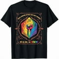 thumbnail image 1 of Camiseta: "Cuando alguien ataca a un miembro del grupo, todos tiramos por la iniciativa", camiseta del Mes del Orgullo, camiseta vintage de jugador de mesa de D&D., 1 of 6