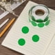 thumbnail image 4 of Uxcell 500pcs Etiquetas Redondas Verdes de 1 Pulgada Autoadhesivas para Manualidades de Bricolaje, 4 of 6