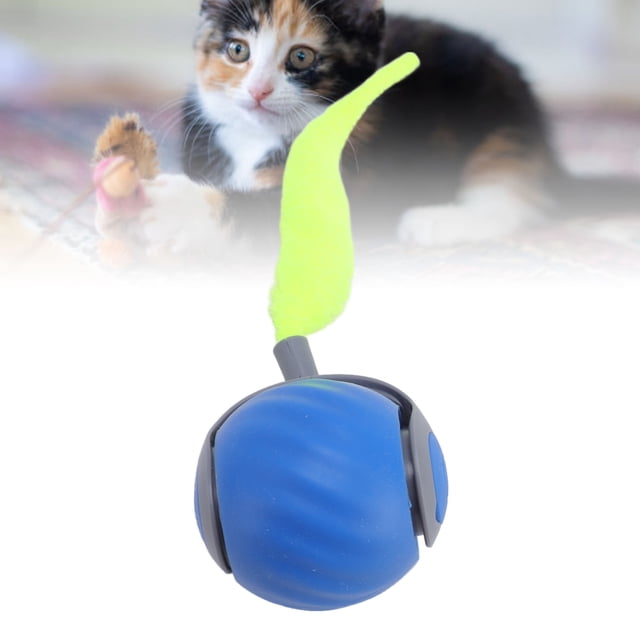 Gato Bola Rodante Automática Juguete Interactivo Inteligente Dientes Con Sonido