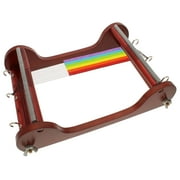 The Beadsmith Wooden Bead Loom, 11” x 7” x 3”, Includes Assembly Instructions, Use to Create Bracelets, Necklaces, Belts, and More