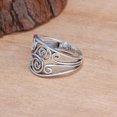 thumbnail image 4 of QQTDFG Women 925 Silver Rings Turkish Handmade Retro Ring Wedding Jewelry Size 6-10-7-Silver, 4 of 8