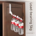 thumbnail image 5 of Pink Foldable Door-Mounted Clothes Hanger for Travel & Dorm: Space-Saving, Durable Plastic Design with Modern Simplicity – Portable Storage Solution for Efficient Indoor/Closet Laundry Organization, 5 of 5