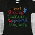 thumbnail image 4 of Inktastic Physical Therapist Like Daddy Boys or Girls Baby Bodysuit, 4 of 5