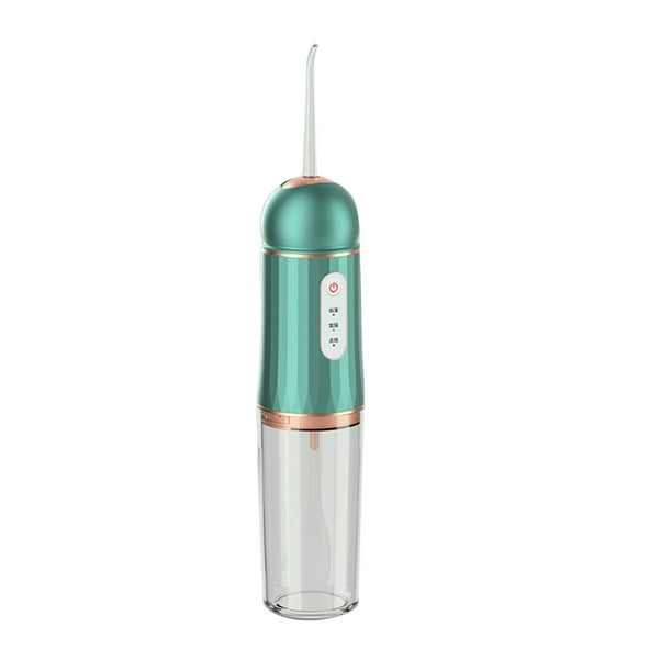 Irrigador bucal portátil, mini irrigador oral, limpiador de dientes, irrigador recargable, para limpieza dental en casa y de viaje