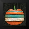 thumbnail image 2 of Tava, Janet 20x20 Black Modern Framed Museum Art Print Titled - Striped Pumpkin, 2 of 5