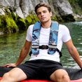 thumbnail image 2 of WUSUOWEI 1PC Adult Automatic PFD Vest,Inflatable Kayak Water Sports Vest,Soft and Lightweight Cloth,Breathable Mesh Inner Vest for Kayaking,Paddleboarding,Sailing,Boating,Fishing, 2 of 9
