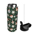 thumbnail image 2 of Uemuo Festive Forest Friends Print 18oz Sports Insulated Kettle, Water Bottle, Outdoor Sports Bottle, Insulated Hydration Bottle with Handle & Flip Straw, 2 of 8