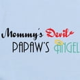 thumbnail image 2 of CafePress - Mommy's Devil, Papaw's Angel Infant Bodysuit - Baby Light Bodysuit, Size Newborn - 24 Months, 2 of 4