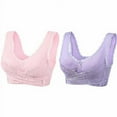thumbnail image 3 of Lift Bra For Women Set Of 2 Seamless Lift Bras, Cross Front Tight, 3 of 3