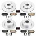 thumbnail image 4 of PowerStop Front and Rear Geomet Coated Brake Rotor and Pad Kit Fits: KIA Select Models CRK5852, 4 of 4