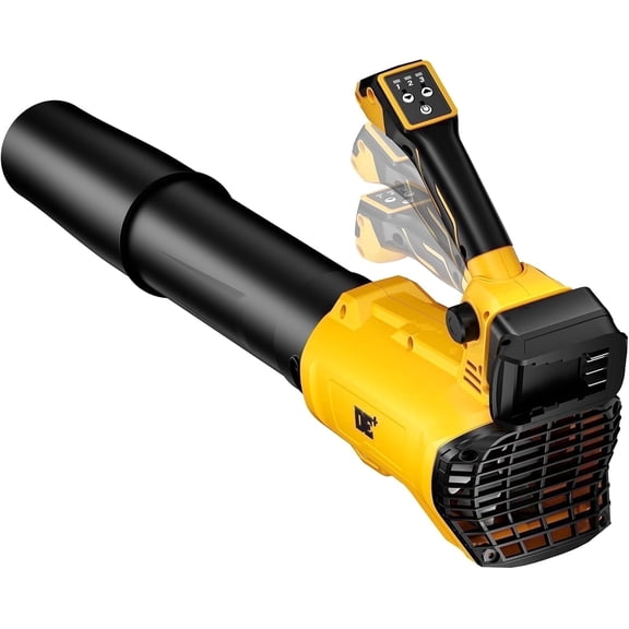 20V Cordless Leaf Blower, 420 Cfm Power Leaf Sweeper for Dewalt 20V Max Battery, 3-Speed with Adjustable Handle (Tool Only)