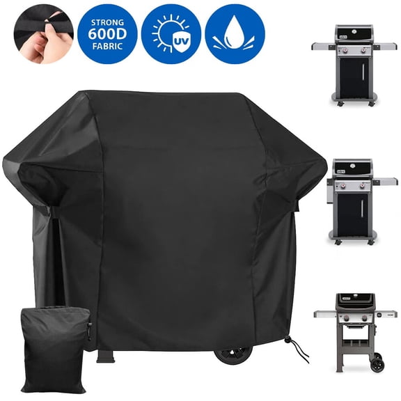 ASTRAEA 48inch Outdoor Grill Cover, Waterproof Heavy Duty 600D BBQ Gas Cover for Weber Spirit II 200 E-210 (48"Lx32"Wx42"H)