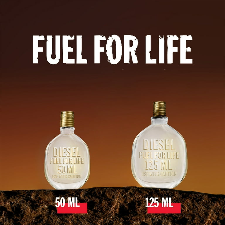 Free Shipping! Diesel Fuel for Life Eau de Toilette Spray Men 1.7