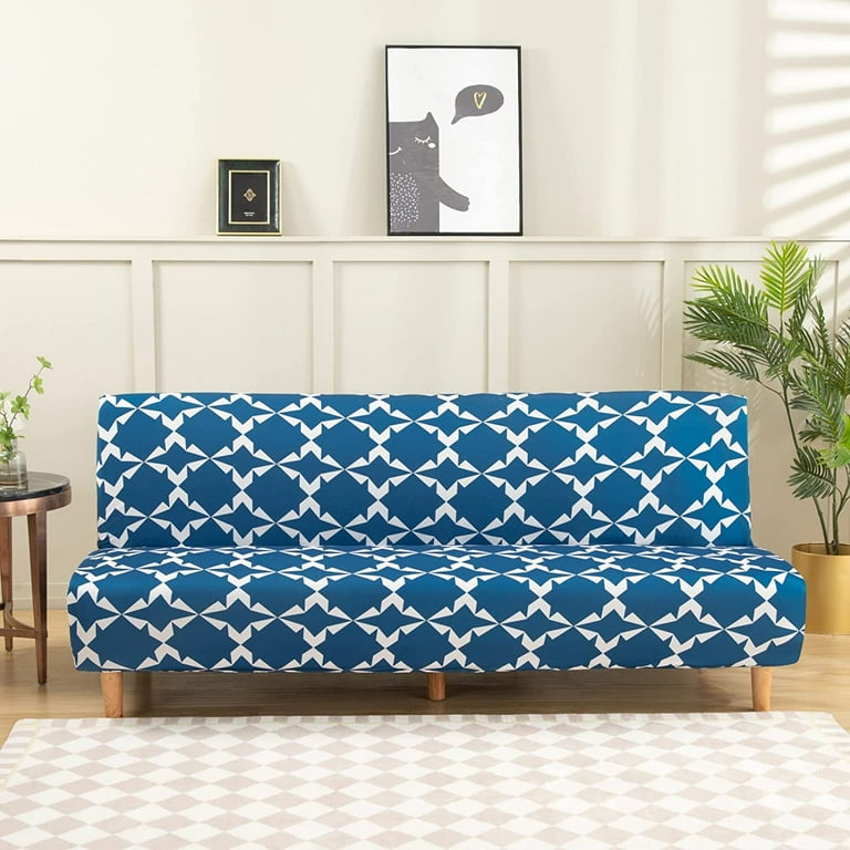 Futon slipcover with arms sale