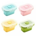 thumbnail image 1 of 1 Ensemble de Boîtes de Rangement pour Aliments pour Enfants Boîte à Lunch pour Enfants et Contenant de Préparation des Aliments Empilable et Compatible Micro-Ondes, 1 of 7