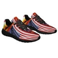 thumbnail image 6 of Natives Of The Lands American flag Shoes Sneakers for Women Men Black Size 8.5, 6 of 7