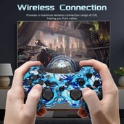 ISHAKO Wireless Controller for P3/PC, with 6-Axis Motion Control, Dual Vibration-punk style