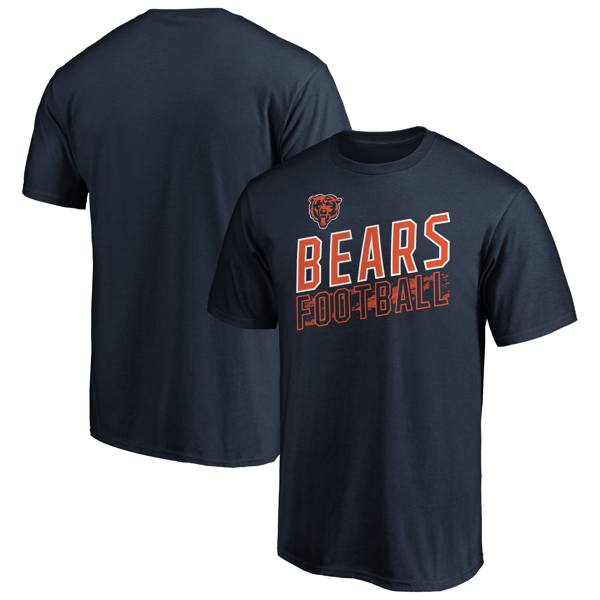 Men's Fanatics Branded Navy Chicago Bears Engage Elevate T-Shirt ...