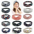 thumbnail image 4 of ceinture Lastique Pour Les Cheveux De Femme De Couleur Verte., 4 of 5
