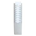 thumbnail image 2 of Time Card Rack, 10 Pockets, Plastic, Light Gray | Bundle of 2 Each, 2 of 2