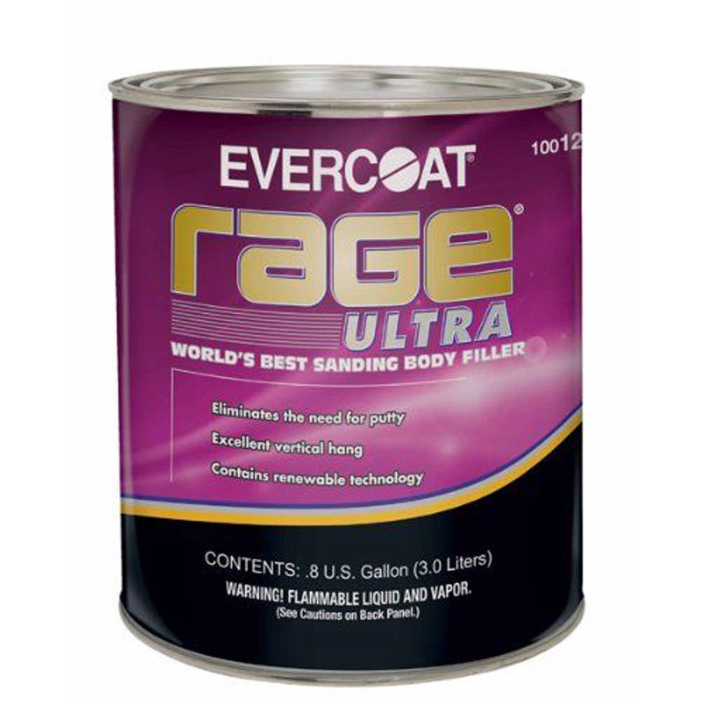 Fibreglass Evercoat 125 Rage Ultra Body Filler 3 Liter Can