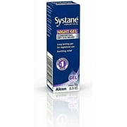 Systane Alcon Lubricant Eye Gel Night Protection Long Lasting 0.34, 3-Pack