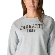 Carhartt Women’s Gray Loose Fit Midweight Graphic Sweatshirt Medium