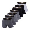 thumbnail image 1 of CR7 Calzoncillos, pack de 7 - calzoncillos, algodón elástico, logo en cintura Negro/Blanco/Gris XL (X-Large), 1 of 7