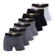 thumbnail image 1 of CR7 Calzoncillos, pack de 7 - calzoncillos, algodón elástico, logo en cintura Negro/Blanco/Gris 2XL (XX-Large), 1 of 7