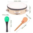 thumbnail image 2 of EeaseCA 8pcs Toddler Musical Instruments Toy Instruments Percussion Instruments Kids Drum Set, 2 of 8