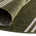 thumbnail image 5 of Rugs.com Jill Zarin Outdoor Collection Rug – 10' 8 Round Green Flatweave Rug Perfect For Kitchens, Dining Rooms, 5 of 8