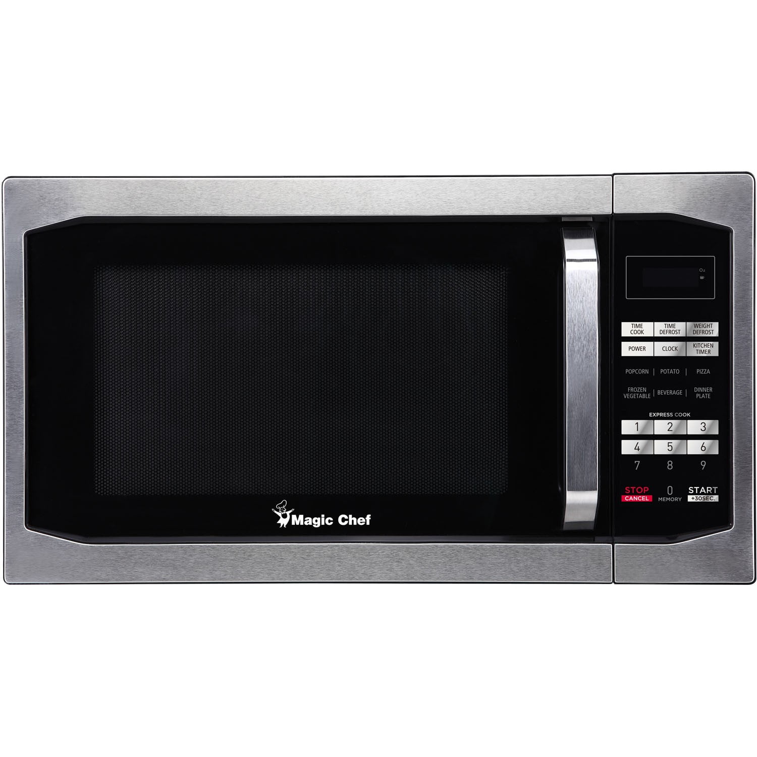 Magic Chef MCM1611ST 1.6 Cu. Ft. 1100W Countertop Microwave Oven with