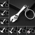 Mini Tools Wrench Keychain Creative Portable Ruler Hammer Keyrings