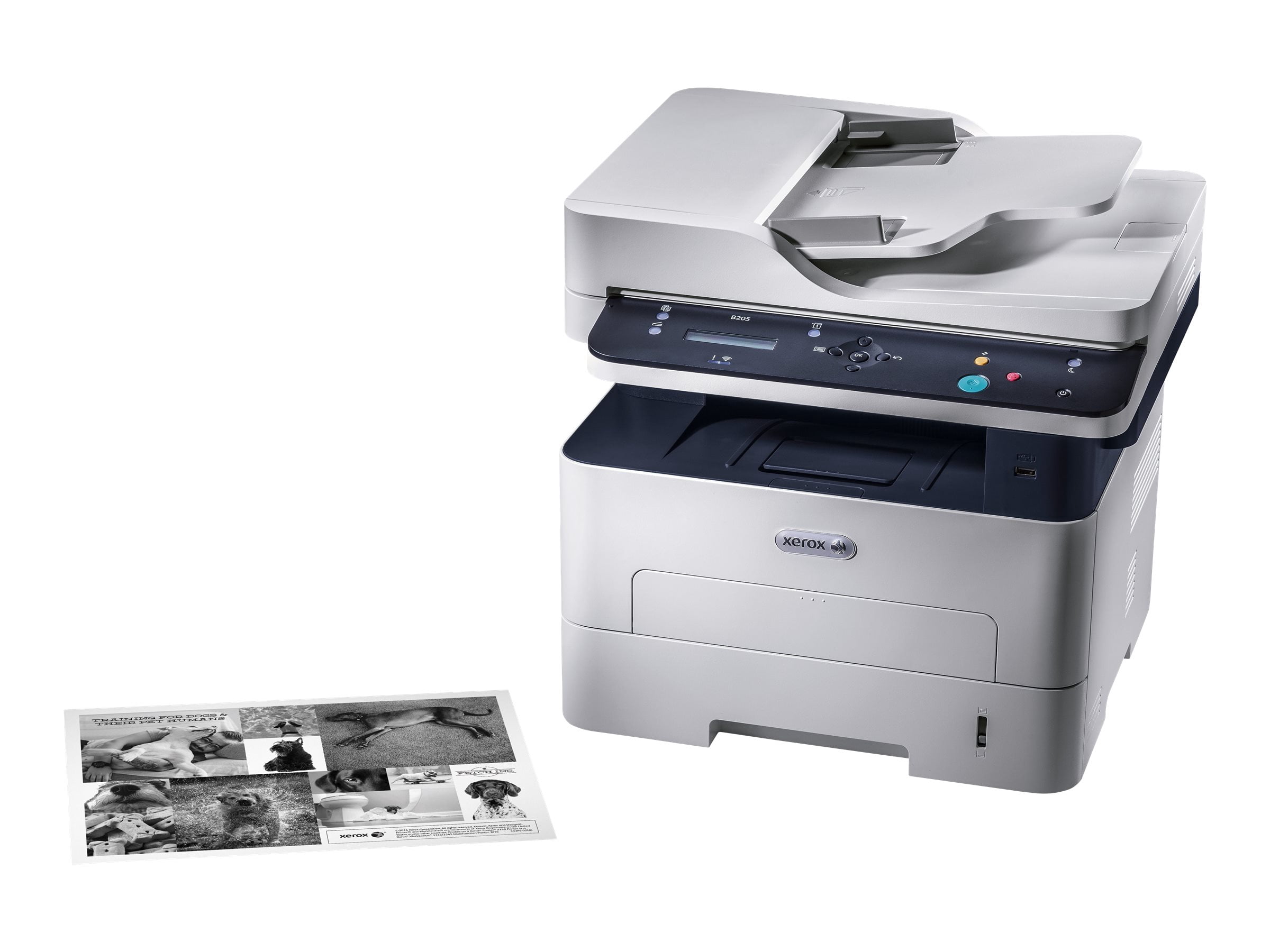 xerox b205 printer setup
