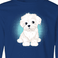 thumbnail image 4 of Inktastic Maltese Puppy Dog Long Sleeve Youth T-Shirt, 4 of 5