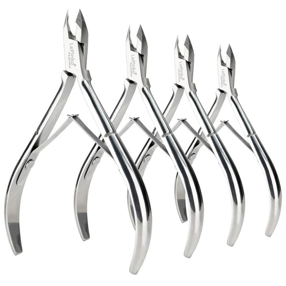 Kit recortador de cutículas LePinko Upgrade Dead Skin Clipper, paquete de 4