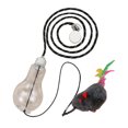 thumbnail image 2 of Cat Toy Interactive Hanging Cat Exercise Toy Releasing Energy Adorable Plush Chicken Mouse Toy Pet Supply, 2 of 8