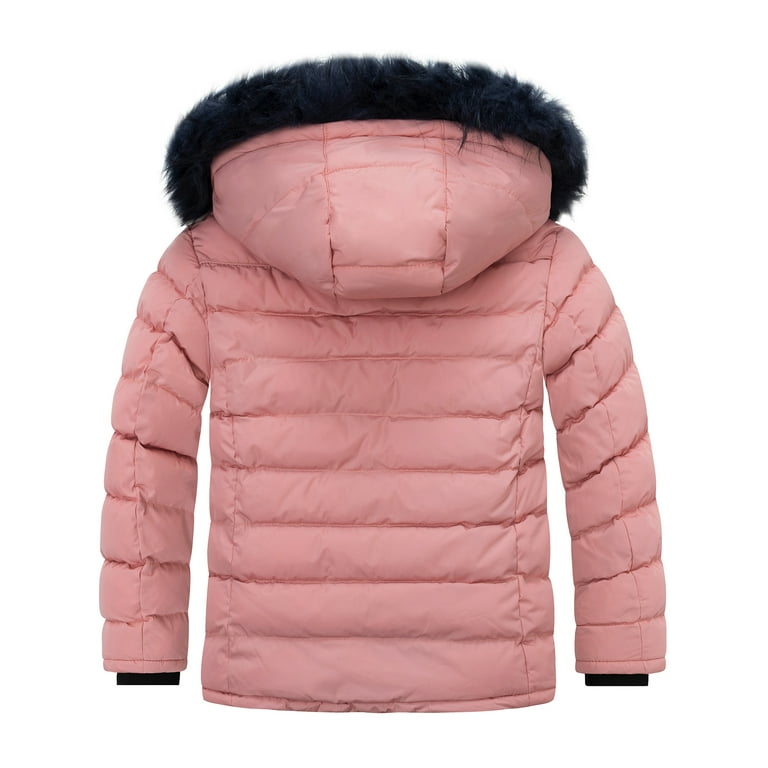 Coral store padded jacket