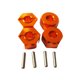 thumbnail image 1 of Vogacara Soporte hexagonal de rueda de 4MM para 1/14 LC Crawler Style Soporte hexagonal de rueda de 4MM para 1/14 LC Crawler Made Kits de construcción modelo dorado, 1 of 6