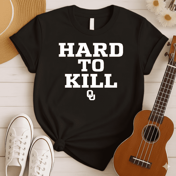 Oklahoma Hard To Kill Bold State Pride Tough Grit Humor Statement Unisex T-shirt V14412, up to size 5XL