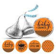 thumbnail image 1 of Darling Souvenir Candy 190 Pcs Baby Shower Theme Stickers DIY Chocolate Labels-Orange, 1 of 2