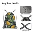 thumbnail image 3 of Yiaed Citrus Fruits Elegant Lemons Print Drawstring Bags Drawstring Backpack Bulk String Back Pack Gym Sport Bag-Medium, 3 of 5
