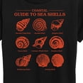 thumbnail image 3 of Instant Message - Coastal Guide To Sea Shells Chart - Women's Short Sleeve Graphic T-Shirt, 3 of 6